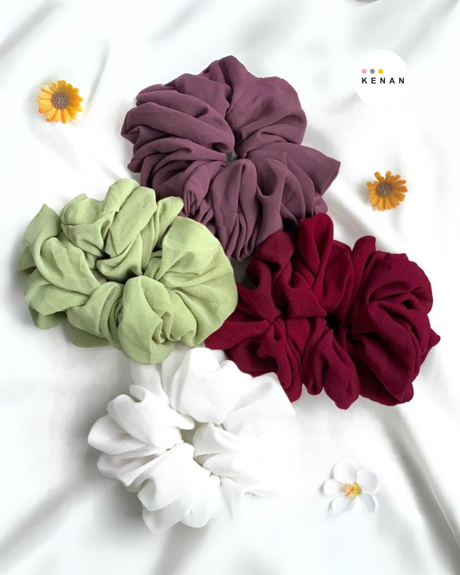 KENAN - Scrunchie Cepol Rambut