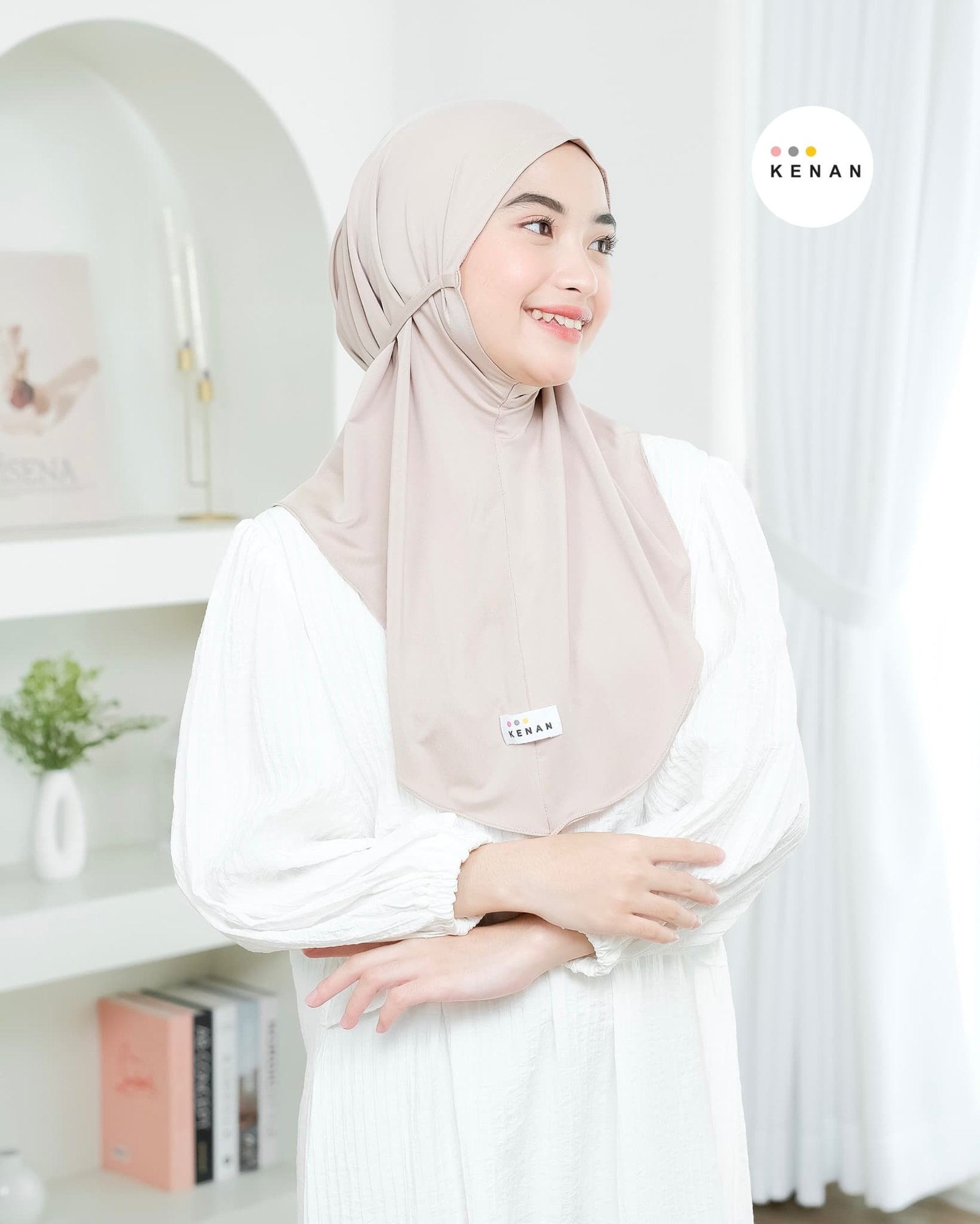 KENAN - Dzavina Instan (Bergo Non-ped Tali) Size M