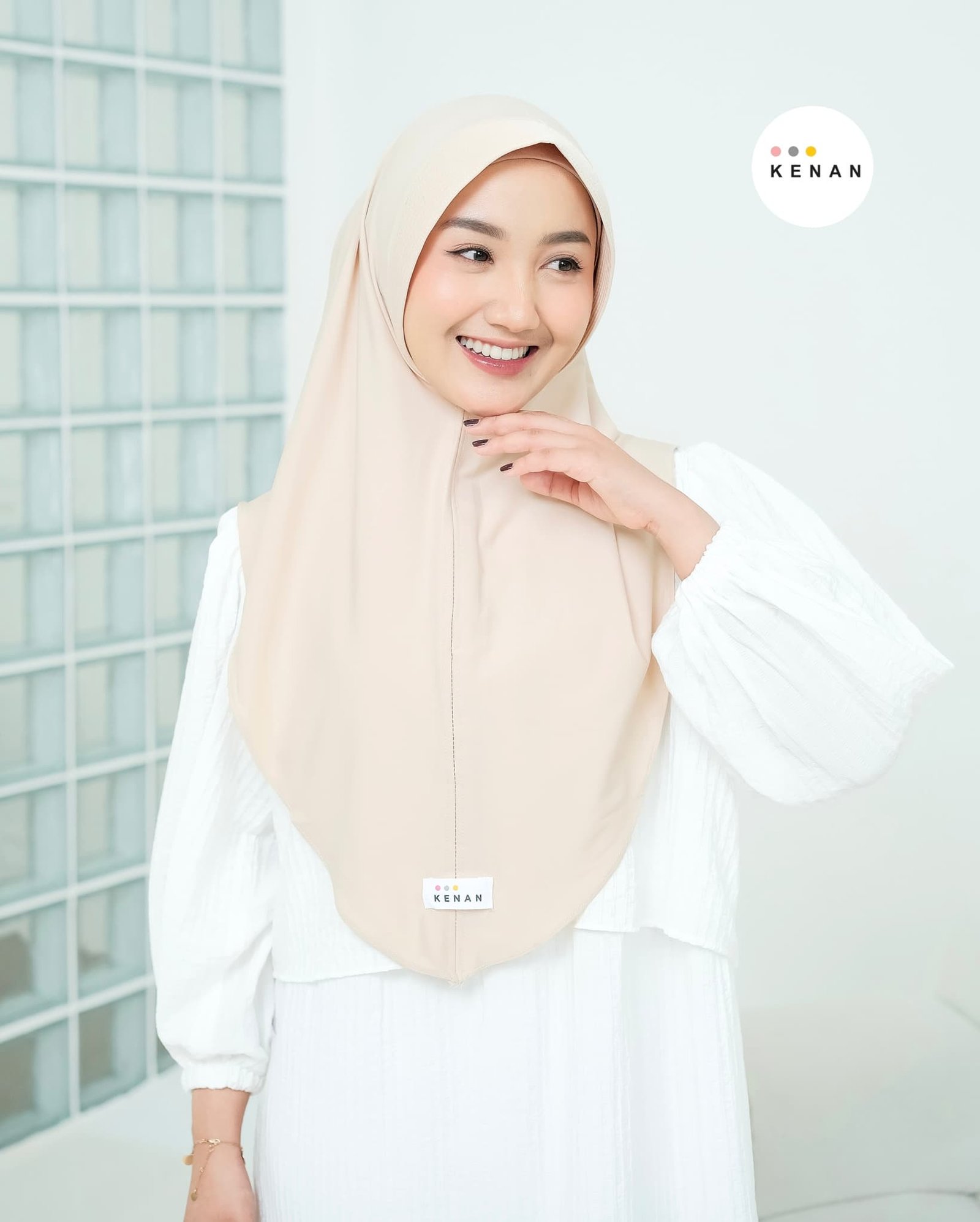 KENAN - Lana Instan ( Bergo Pad ) Size L