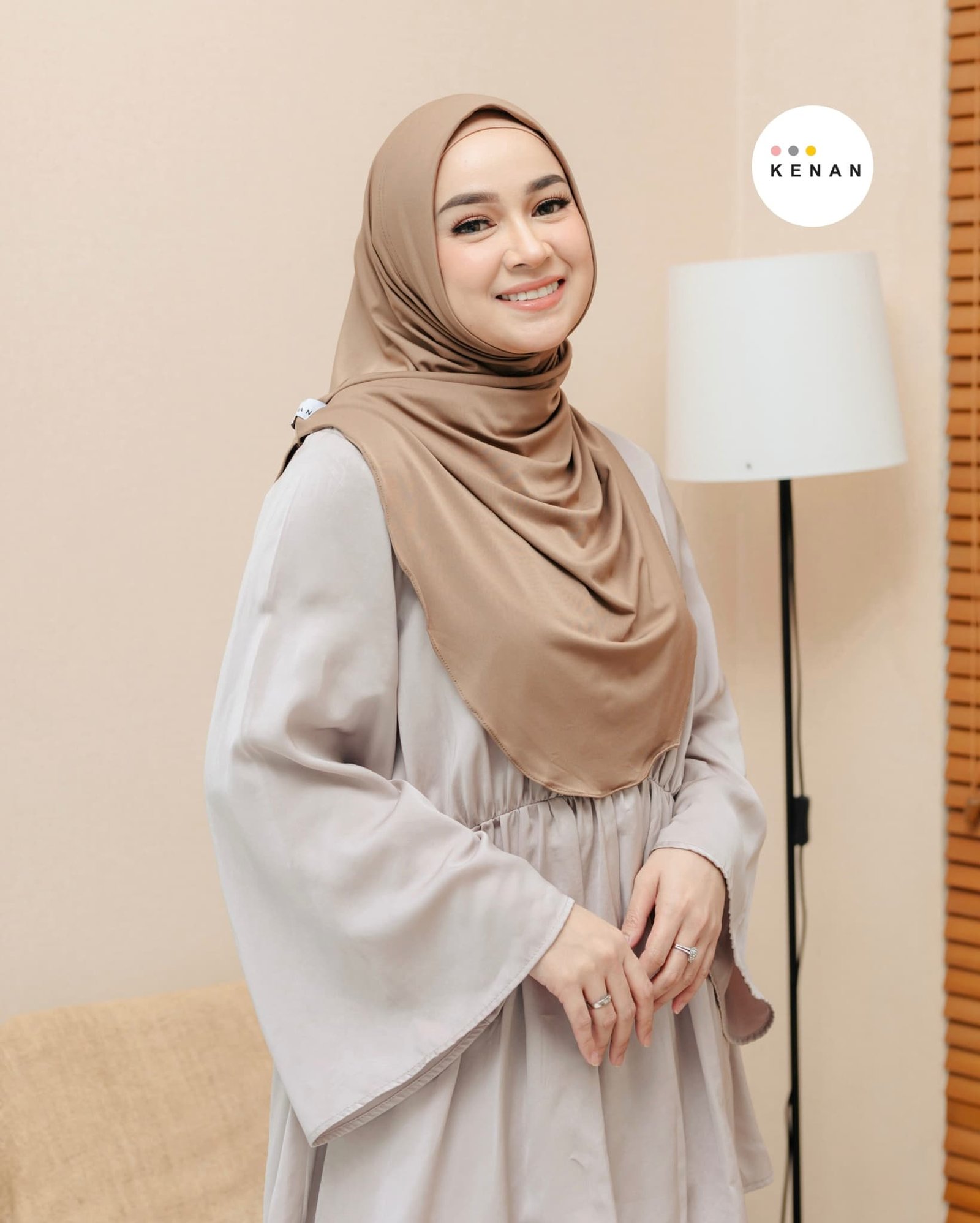 KENAN - Jisoo Instan (Bergo Non-ped) Size L