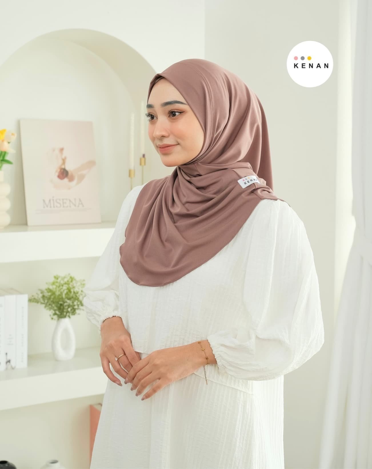 KENAN - Lissa Instan (Bergo Non-ped) Size S