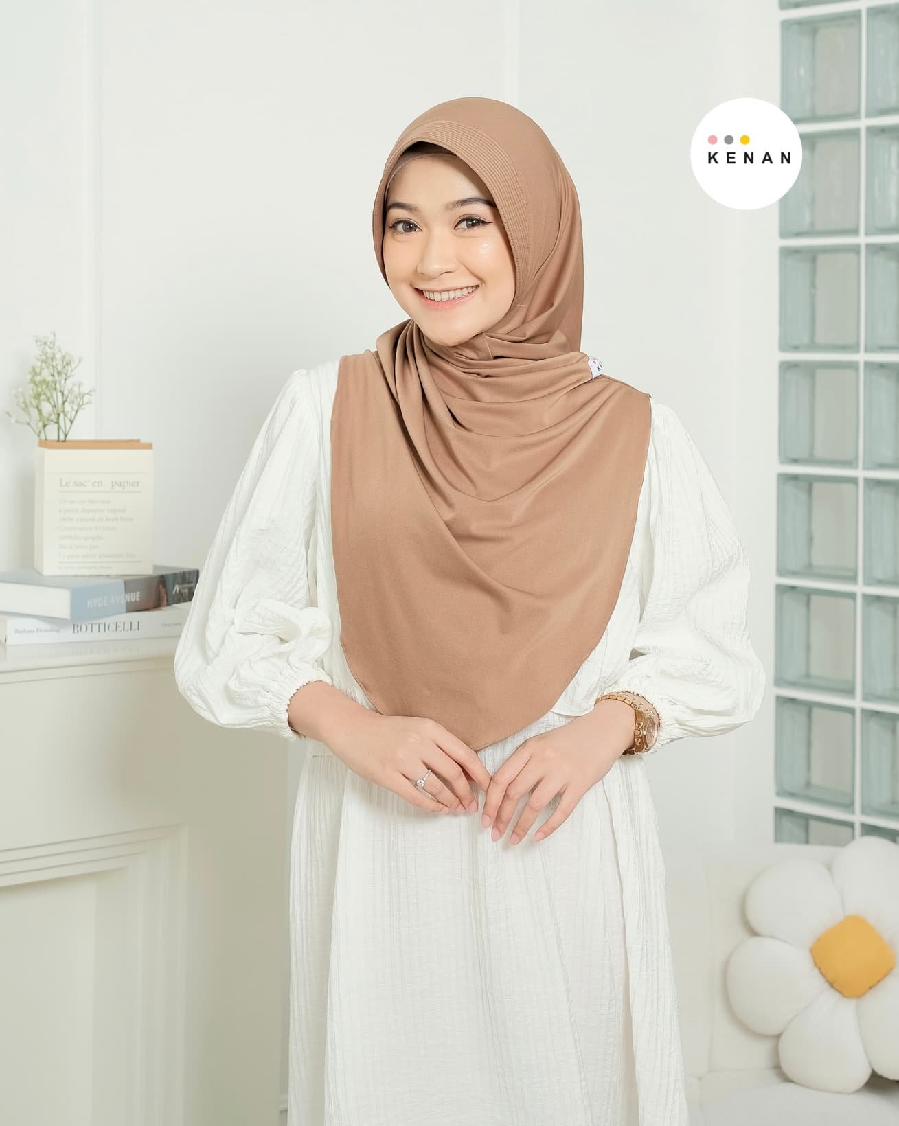 KENAN - Daneen Instan (Bergo Ped) Size L