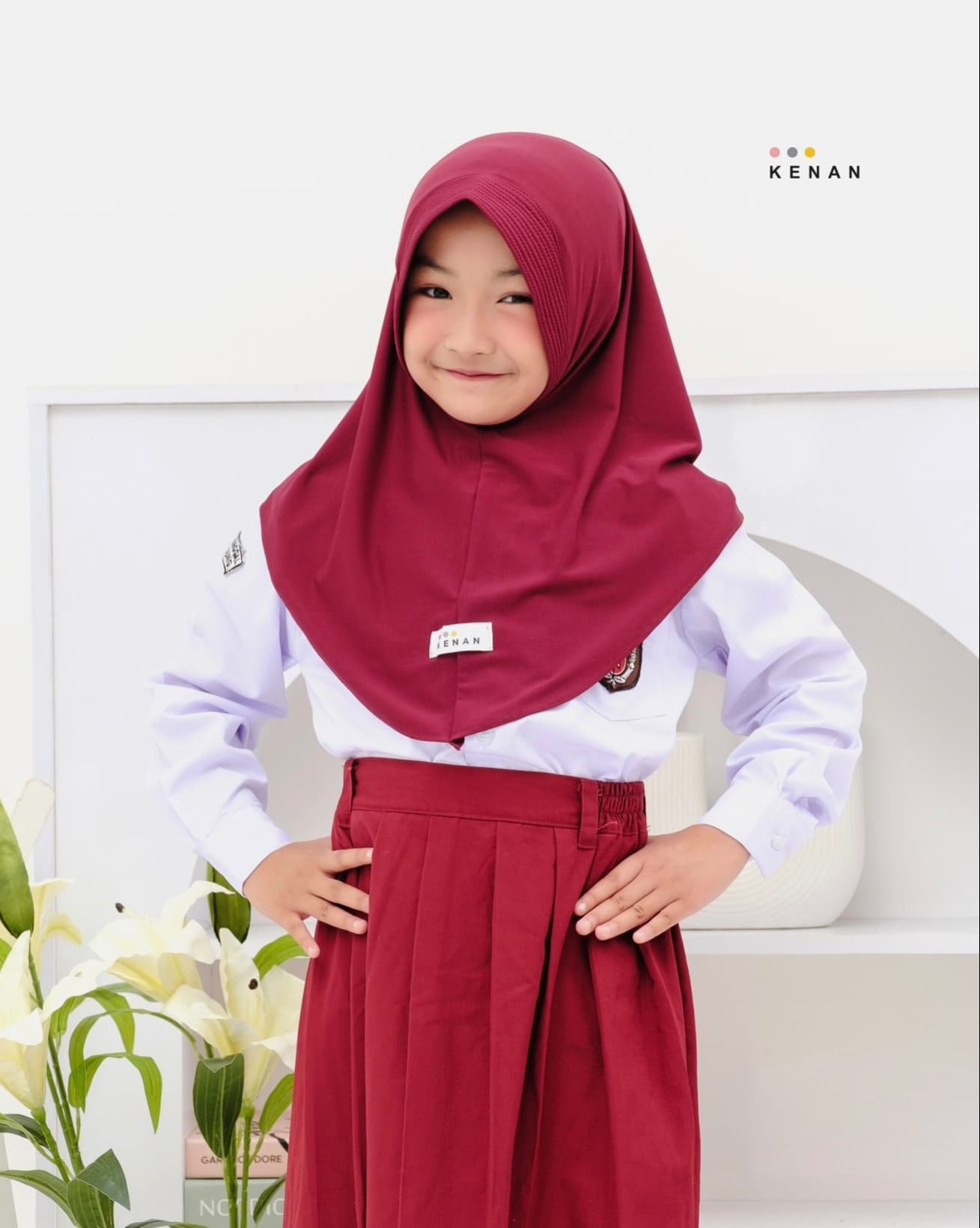 KENAN - Miicky Instan (Bergo Ped) Hijab Anak