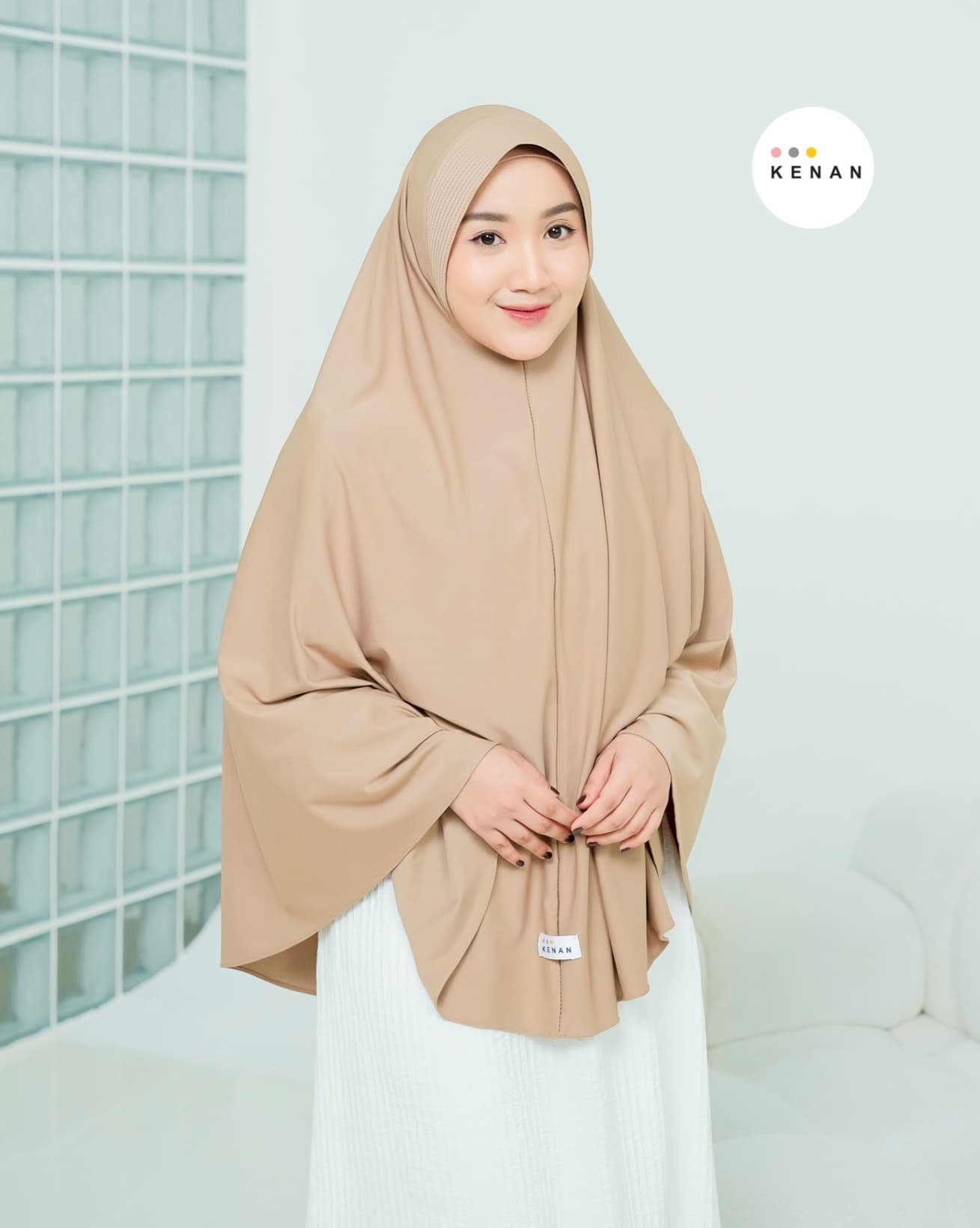 KENAN - Sabrina Instan (Bergo Ped) Syar'i Jumbo