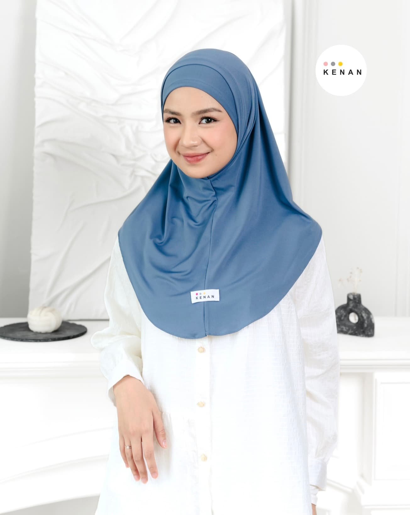 KENAN - Deli Instan (Bergo Non-ped tali) Size M