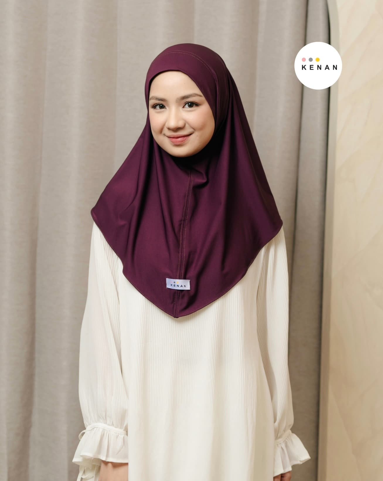 KENAN - Clara Instan (Bergo Non-ped) Size M