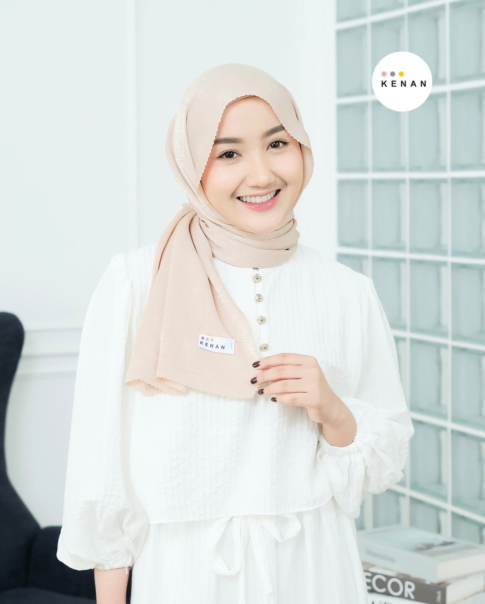 KENAN - Savana Shawl Pashmina Velvet Lasercut