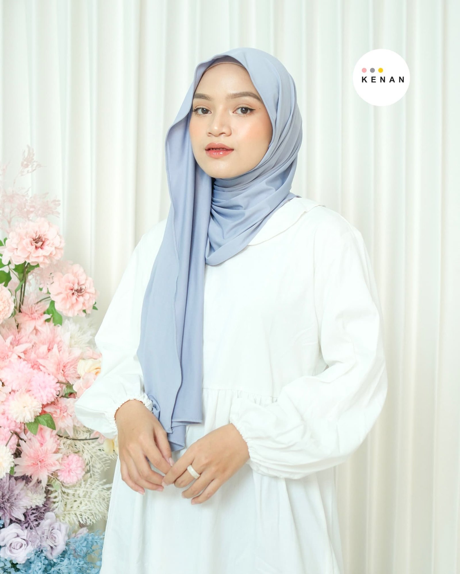 KENAN - Pashmina Hajra Basic matt Jersey
