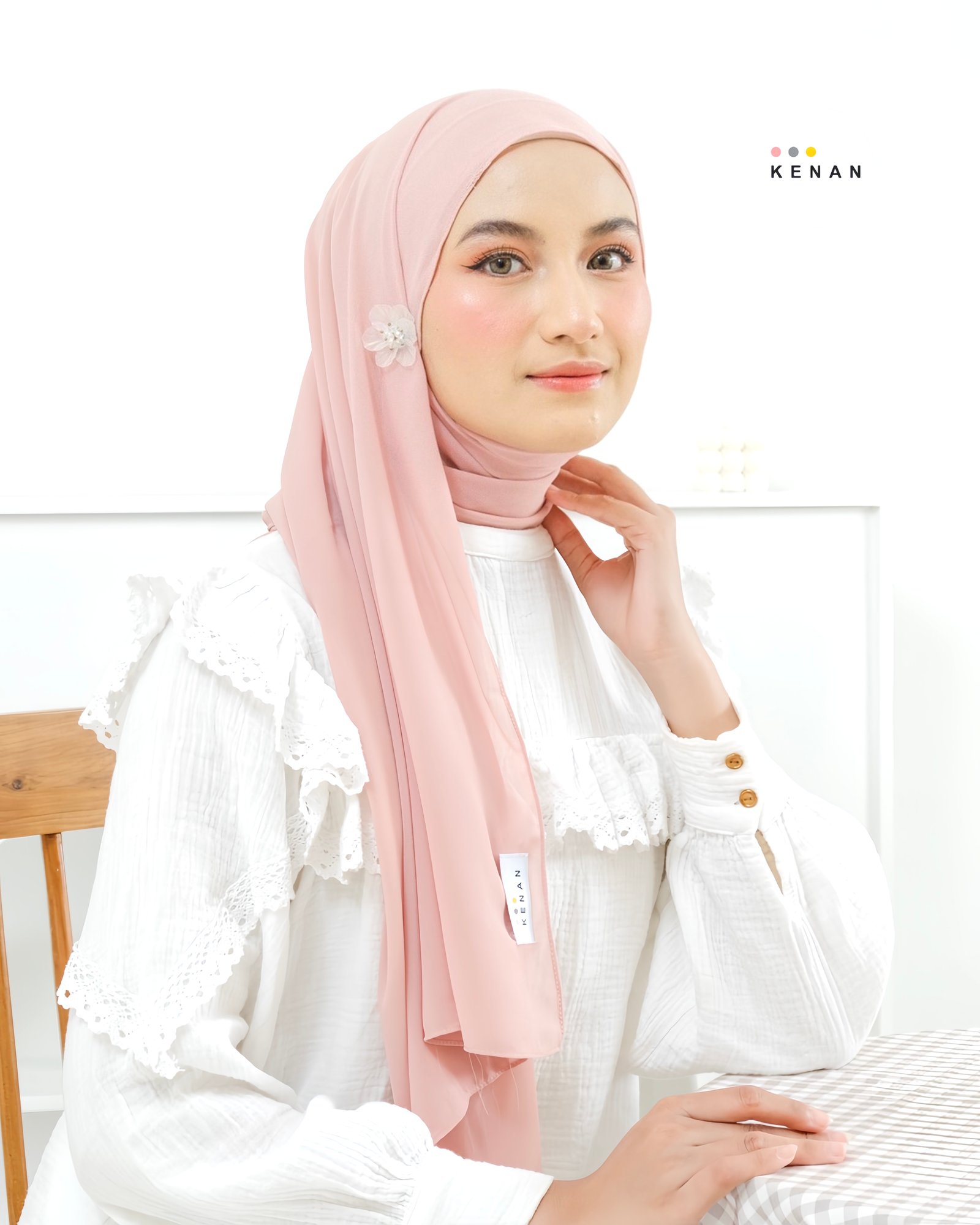 KENAN - Bawal Shawl Pashmina Ceruty