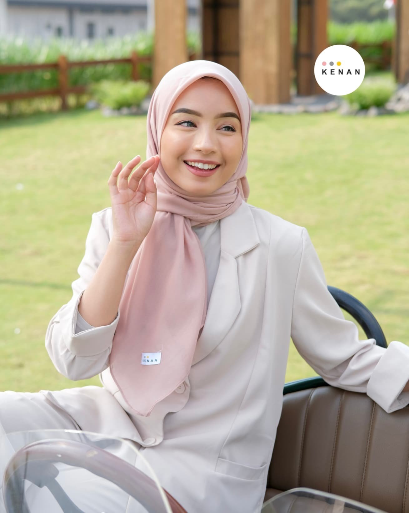 KENAN - Hera Paris Hijab Segiempat Voal